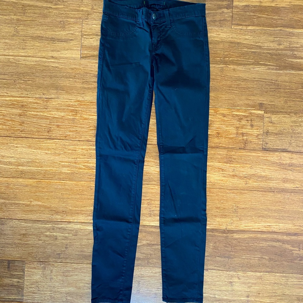 J Brand black skinny pants. Sz 25